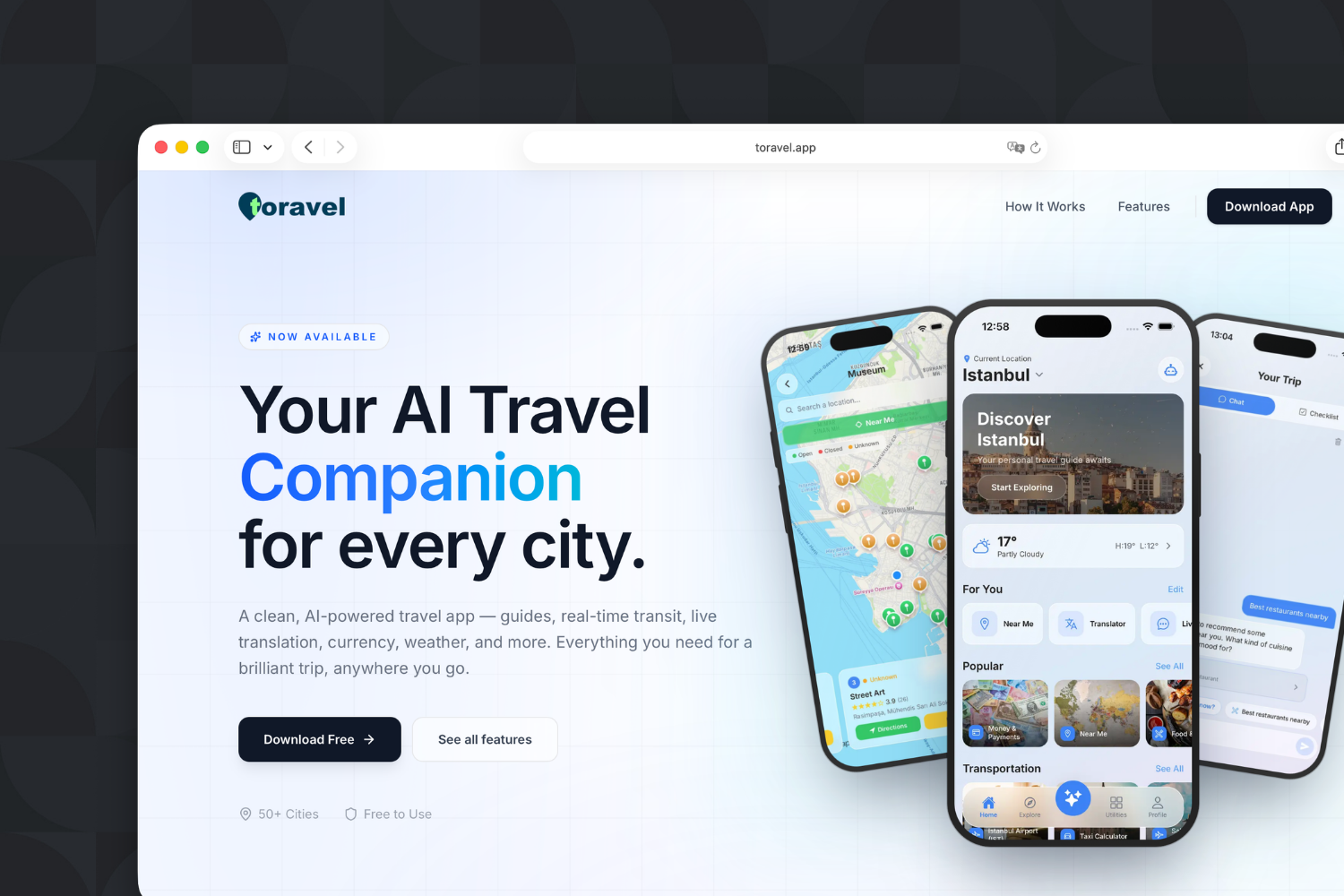 Toravel Web
