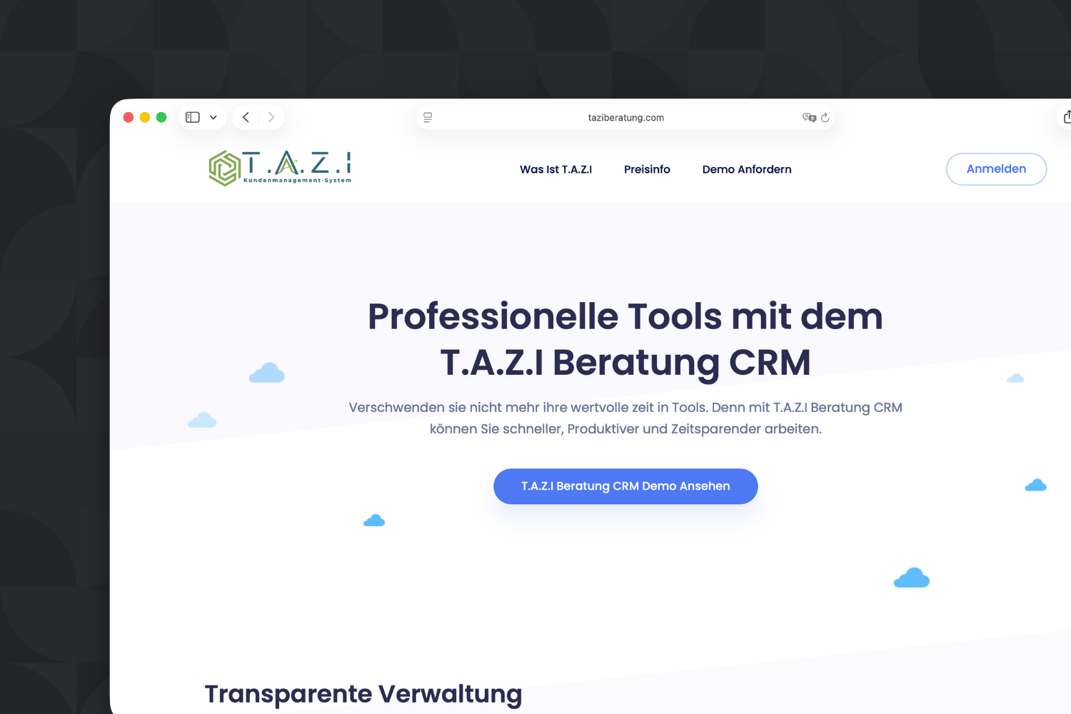 T.A.Z.I Beratung CRM